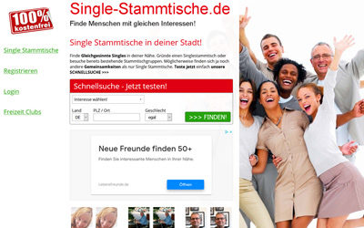 Testbericht Single-Stammtische.de