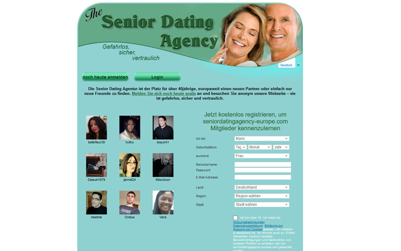 SeniordatingAgency-Europe.com