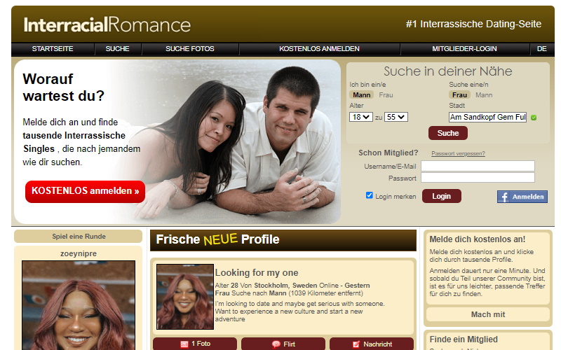 InterracialRomance.com 